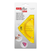 Aristo équerre géoflex flexible (16 cm) - orange fluo 206857 - 1