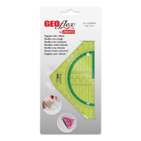 Aristo équerre géoflex flexible (16 cm) - vert fluo 206856