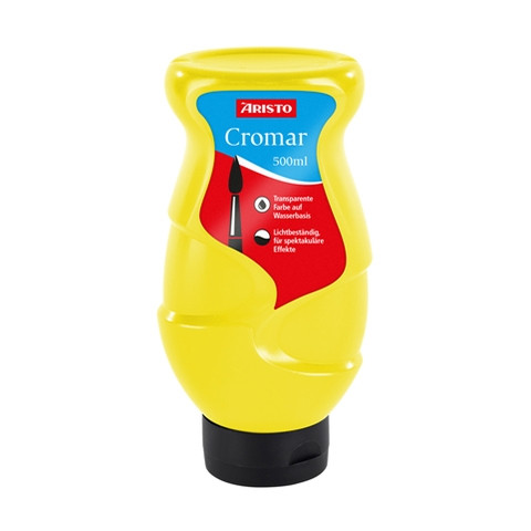Aristo Cromar peinture 500 ml - jaune moyen 206815 - 1