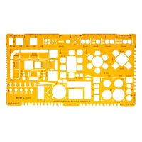 Aristo gabarit de combinaison pour architecte II échelle 1:50 206848