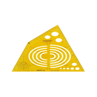 Aristo gabarit isométrique axonograph 206854