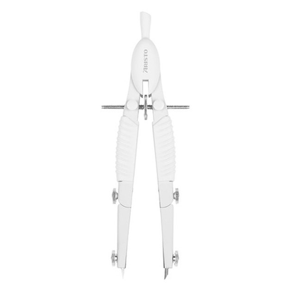 Aristo topline compas 170 mm - blanc mat 206864 - 1
