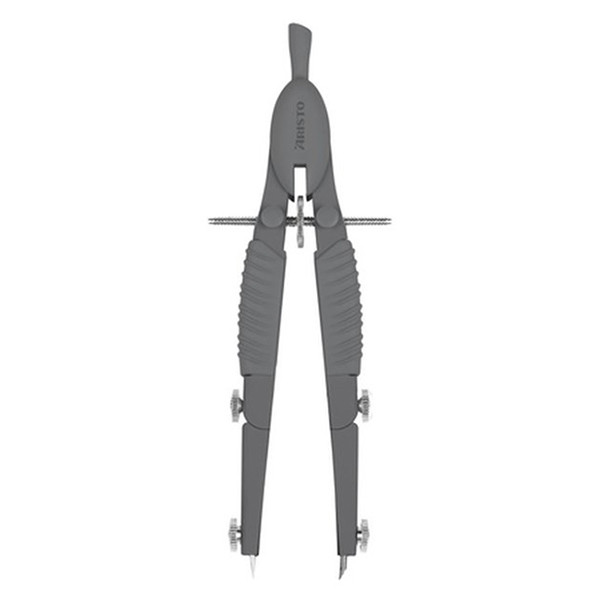Aristo topline compas 170 mm - gris mat 206862 - 1