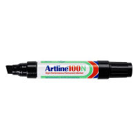 Artline 100 marqueur permanent (7,5 - 12 mm biseautée) - noir 238753