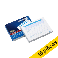 Aanbieding: 10x Atlanta bonboekje met carbon (2 x 100 vel) 203104