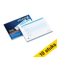Aanbieding: 10x Atlanta doorschrijfkwitantieboekje A6 (2 x 50 vel) 203108