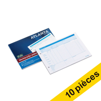 Aanbieding: 10x Atlanta werkbriefje A5 wekelijks (50 vel) 203130