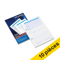 Aanbieding: 10x Atlanta werk/materiaalbon A5 met carbon (2 x 50 vel) 203129