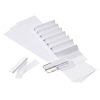 Atlanta Alzicht étiquettes 13 x 65 mm (25 pièces) - blanc 203017 - 1