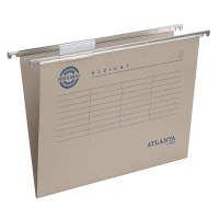 Atlanta Alzicht dossier suspendu vertical A4 - 330 mm avec fond en V (25 pièces) - gris 203007