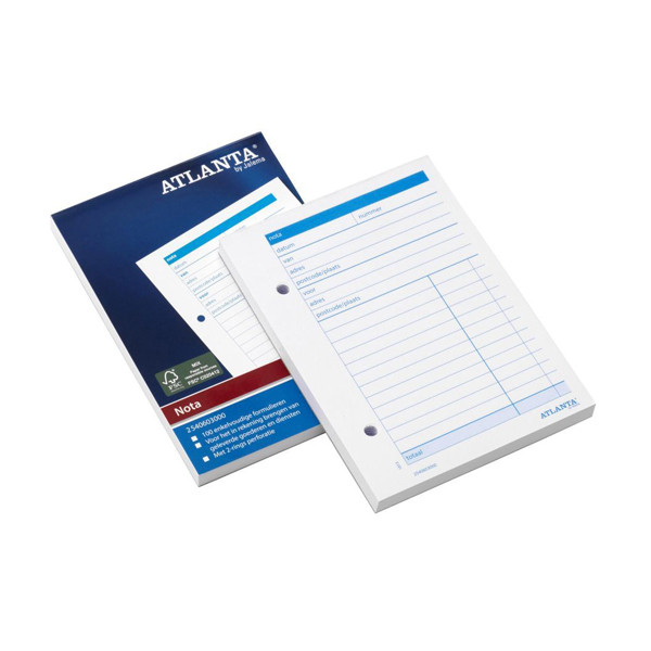 Atlanta bloc de factures A6 (100 feuilles) 203045 - 1