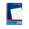 Atlanta cahier à spirale A6 ligné 50 feuilles 203046 - 1