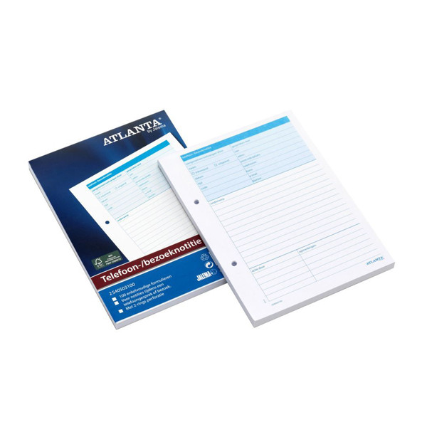 Atlanta carnet messages reçus/notes visiteurs A5 (100 feuilles) 203049 - 1