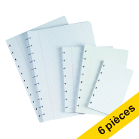 Offre : 6x Atoma papier perforé A4 ligné 120 feuilles (11 trous en forme de T)
