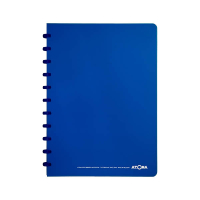 Atoma Trendy cahier ligné A4 72 feuilles - bleu foncé 405235