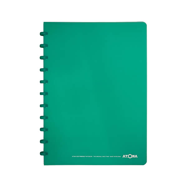 Atoma Trendy cahier ligné A4 72 feuilles - turquoise transparent 405239 - 1