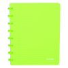 Atoma Trendy cahier ligné A5 72 feuilles - vert transparent 405221 - 1