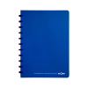 Atoma Trendy cahier quadrillé A4 72 feuilles (4 x 8 mm) - bleu foncé 405245 - 1