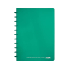 Atoma Trendy cahier quadrillé A4 72 feuilles (4 x 8 mm) - turquoise 405249 - 1