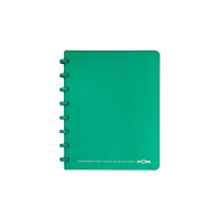 Atoma Trendy cahier quadrillé A5 72 feuilles (4 x 8 mm) - turquoise 405234