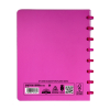 Atoma Trendy cahier quadrillé A5 72 feuilles (5 mm) - violet transparent 405228 - 2
