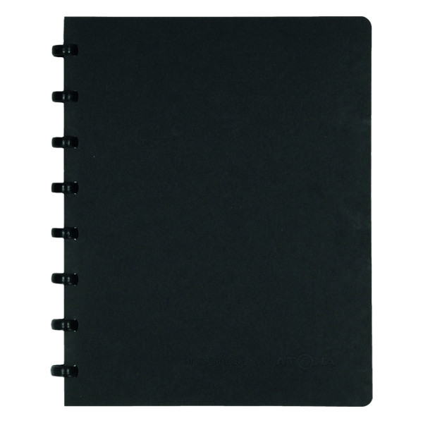 Atoma livre de réunion A5 quadrillé 63 feuilles (5 mm) - noir 405250 - 1