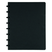 Atoma livre de réunion A5 quadrillé 63 feuilles (5 mm) - noir 405250