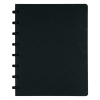 Atoma livre de réunion A5 quadrillé 63 feuilles (5 mm) - noir 405250 - 1
