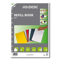 Aurora Adoc recharge pour cahier A4 quadrillé 5 mm 72 feuilles
