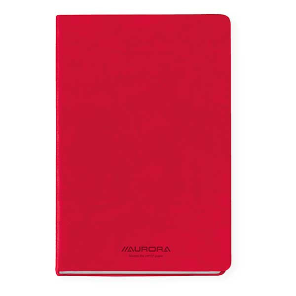 Aurora Capri carnet de notes A5 ligné 96 feuilles - rouge 330074 - 1