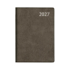 Aurora Classic7 Luna agenda semainier 2027 (1 semaine sur 2 pages) 4 langues - noir 440149 - 1