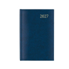 Aurora Daily Florence agenda journalier 2027 avec répartition par demi-heure (1 jour par page) 6 langues - bleu 440137 - 1