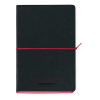 Aurora Tesoro carnet de notes A5 ligné 96 feuilles - noir/rouge 330079 - 1