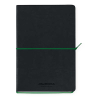 Aurora Tesoro carnet de notes A5 ligné 96 feuilles - noir/vert 330076 - 1