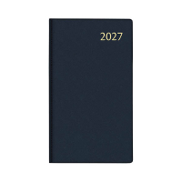 Aurora Timeplan Seta 2027 agenda semainier 2027 (1 semaine par page) 4 langues - bleu 440167
