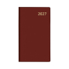 Aurora Timeplan Seta 2027 agenda semainier 2027 (1 semaine par page) 4 langues - bordeaux 440168 - 1