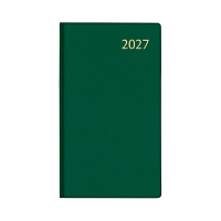 Aurora Timeplan Seta 2027 agenda semainier 2027 (1 semaine par page) 4 langues - vert 440169