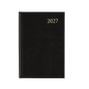 Aurora Universe Florence agenda semainier 2027 avec répartition par heure (1 semaine sur 2 pages) 6 langues - noir 440141 - 1