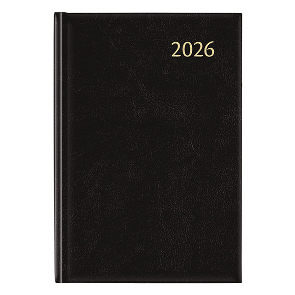 Aurora Universe Florence agenda semainier avec division horaire 2026 (1 semaine sur 2 pages) 6 langues - noir 330141 - 1