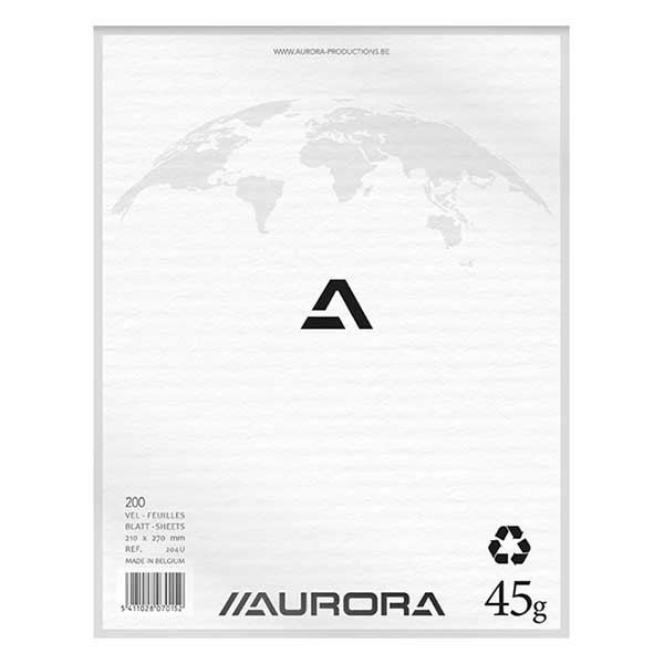 Aurora bloc de brouillon 210 x 270 mm 200 feuilles vierges 330053 - 1