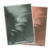 Aurora bloc spirale A4 ligné 90 g/m² 50 feuilles (10 pièces) - assorti 330042 - 1