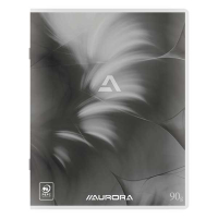 Aurora cahier ligné 165 x 210 mm 36 feuilles - gris 330092