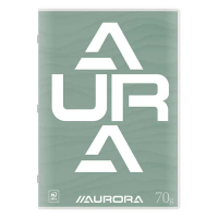 Aurora cahier ligné A4 36 feuilles - vert 330100