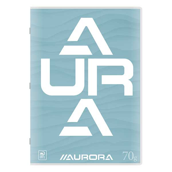 Aurora cahier ligné A4 bleu 36 feuilles 330101 - 1