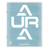 Aurora cahier quadrillé 165 x 210 mm 36 feuilles (10 mm) - bleu 330099 - 1