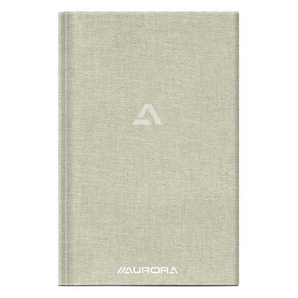 Aurora carnet de notes 145 x 220 mm ligné 96 feuilles - gris 330064 - 1