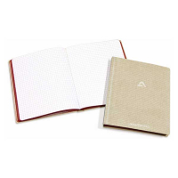 Aurora notitieboek 145 x 220 mm geruit 96 vel grijs (5 mm) 330065