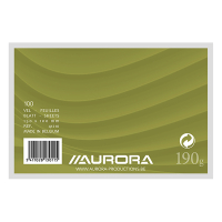 Aurora systeemkaart blanco wit 150 x 100 mm (100 stuks) 330117