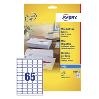 Avery étiquettes d'adresse J8651-10 | 650 pièces | 38,1 x 21,2 mm 212258