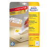 Avery L6023REV-25 étiquettes universelles amovibles 63,5 x 38,1 mm (525 pièces) 212805 - 1
